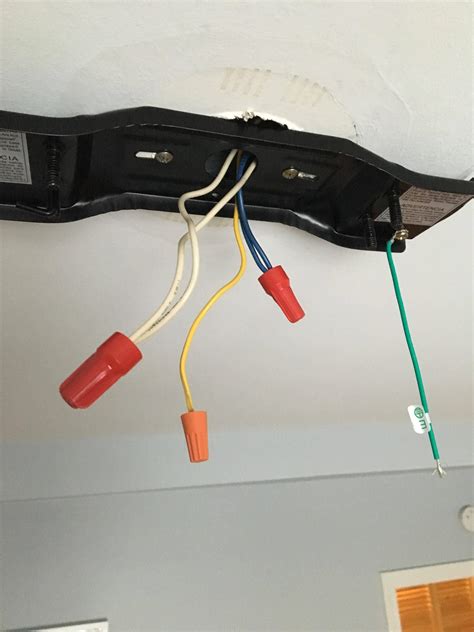 The instructions provided with our fan indicated that the black wire was for the fan, and the blue wire for the light kit. electrical - Extra wires in ceiling fan installation ...