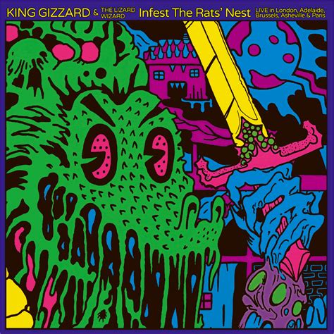 Hecticrecs And Lay Bare Recordings Releases King Gizzard And The Lizard Wizards Infest The Rats