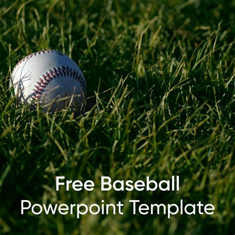 Free Classic Baseball Powerpoint Template Masterbundles