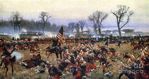 Battle Of Fredericksburg Painting By Carl Rochling Pixels Merch