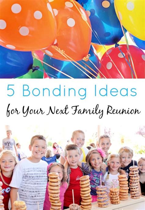 Family reunions provide an opportunity to gather family members from far and wide, renew old relationships, and meet some family members you may. 5 Bonding Ideas for Your Next Family Reunion | How Does She