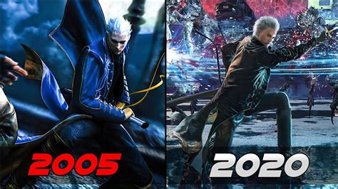 Evolution Of Vergil Gameplay Devil May Cry Special