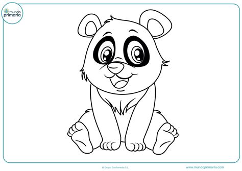 Dibujos De Pandas Para Colorear 【 Adorables