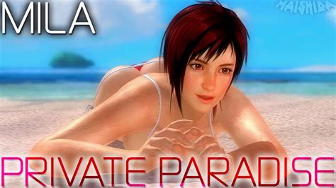 「hd」 Dead Or Alive 5 Ultimate Mila Tropical Sexy Dlc Private Paradise Youtube