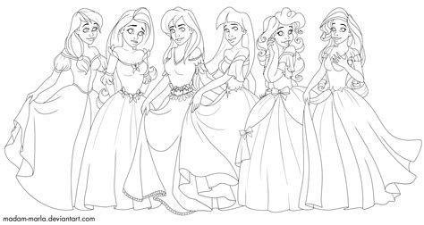 Aria blaze in a dress coloring sheet. Gambar Pony Princesses Lineart Madam Marla Deviantart ...