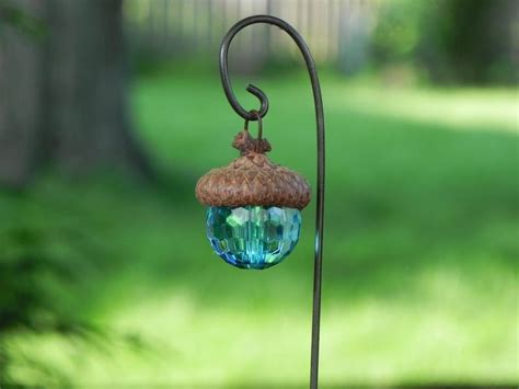 Fairy Garden Lantern Real Acorn Cap Handcrafted Lantern Etsy