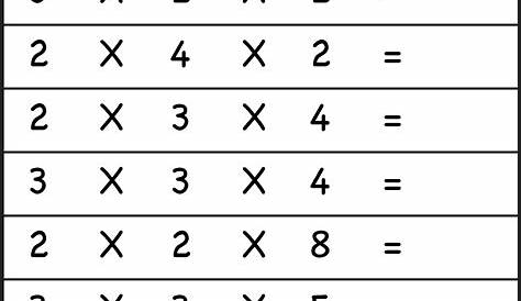 Printable Multiplication By 3 Worksheets – PrintableMultiplication.com