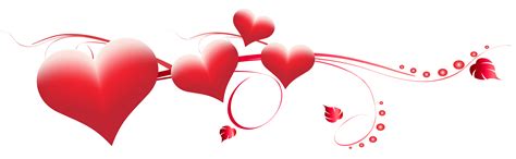 Hearts Clipart Banner Hearts Banner Transparent Free For Download On