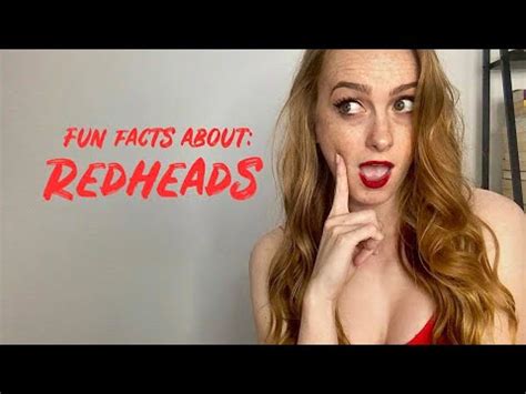 Fun Facts About Redheads Youtube