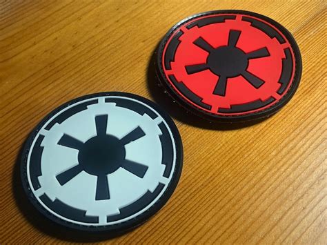 Pvc Imperial Army Fleet Patch Morale Fighter Star Wars Han Etsy