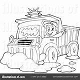 Plow Snow Coloring Clipart Truck Illustration Visekart Printable Royalty Template Getdrawings Rf Tru Gigantic Horseshoe Getcolorings Colorings sketch template