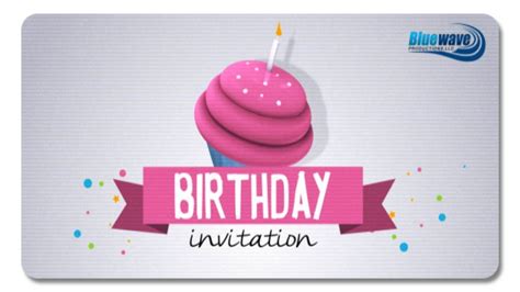 Birthday Invitation | After Effects template - YouTube