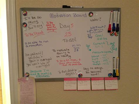 My Motivation Board Its Really Helping Keep Motivated And Stay On