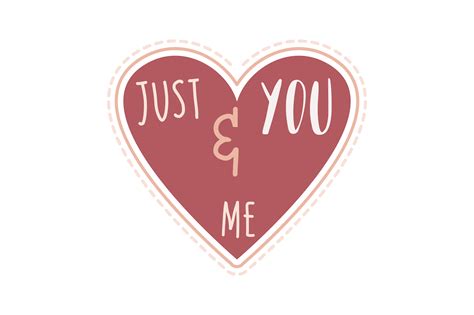 Just You And Me Graphic By Thelucky · Creative Fabrica