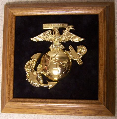 Lionheart Designs International Marine Corps Military Plaque