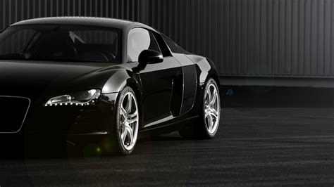 Black Audi R8 Edition Full Hd Desktop Wallpapers 1080p