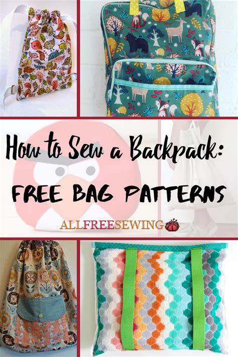 Free Sewing Pattern For Backpacks Iucn Water
