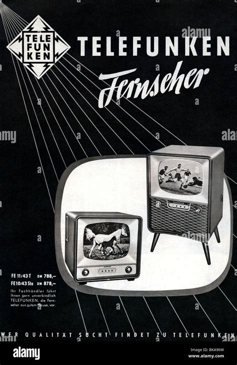 Werbung Fernseher Telefunken Werbung In Der Stern Magazin Nr 44