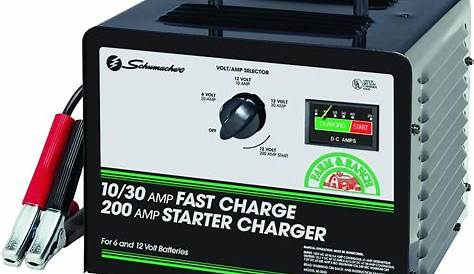 schumacher 200 amp battery charger manual