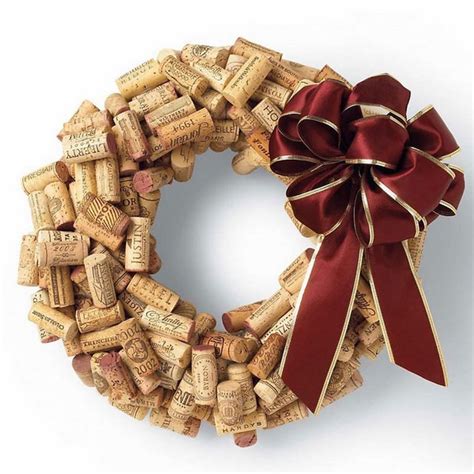 13 Creative Ways To Make A Wine Cork Wreath Guide Patterns