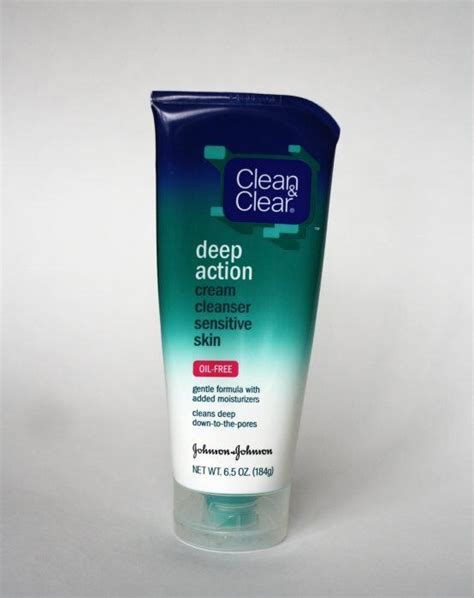 Clean And Clear Deep Action Cream Cleanser Sensitive Skin Review