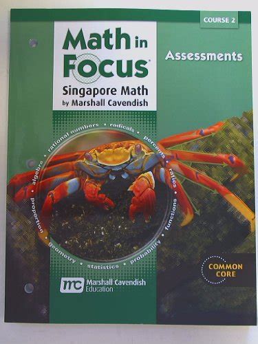 Math In Focus Singapore Math Assessment Course 2 Houghton Mifflin