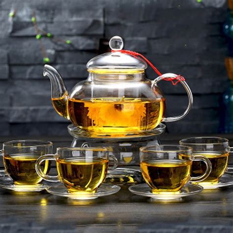 Последние твиты от 7 cups of tea (@7cupssoftea). CoreLife Glass Tea Set, 4 Borosilicate Glass Tea Cups and ...