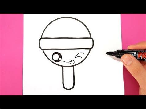 Ce bonbon si fragile mais si délicat. COMMENT DESSINER PILON KAWAII ÉTAPE PAR ÉTAPE - Dessins ...