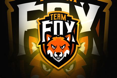 Team Fox Mascot And Esport Logo Mascot Basketball Logo Design Teams