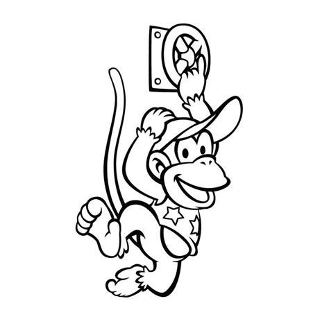 Maybe you would like to learn more about one of these? Diddy Kong Play Coloring Page - Free Printable Coloring ...