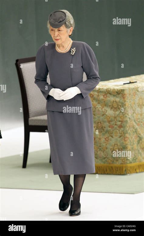 Aug 15 2010 Tokyo Japan Japanese Empress Michiko Attends The