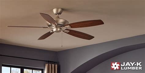 How to measure ceiling fan size. 3 Steps for Choosing the Right Ceiling Fan Size - JAY-K Lumber