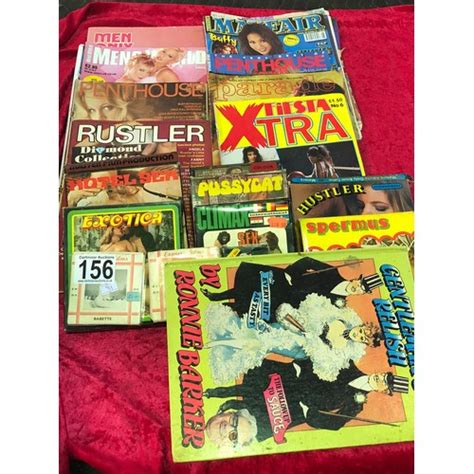 Vintage Erotic Magazines And Boxed 8mm Films Very Risque To Be Viewed With Caution