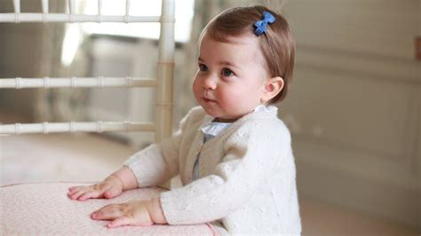 Princess Charlotte Photographs Released To Mark First Birthday Bbc News