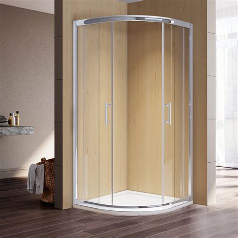 Buy Elegant X Mm Quadrant Shower Door Mm Sliding Glass Cubicle