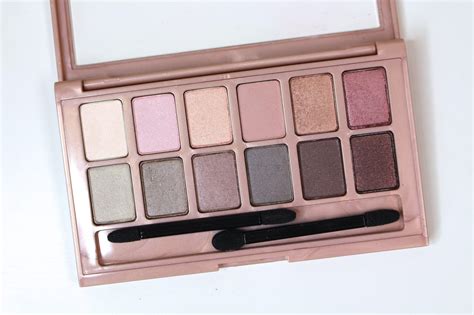 Review Swatches The Blushed Nudes By Maybelline My XXX Hot Girl