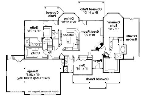 Craftsman Home Floor Plans