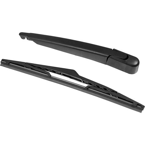 X Autohaux 12inch Rear Windshield Wiper Blade Arm Set For Vauxhall For