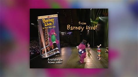 More Circus Fun Barney Live In Nyc Spanish 1994 Taken From “el