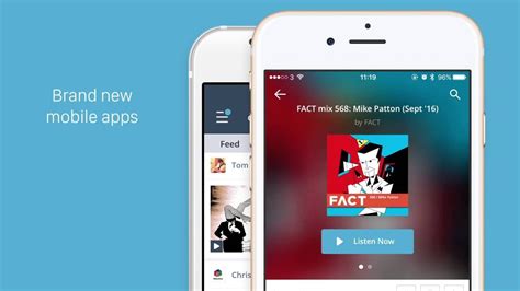 Brand New Mixcloud Mobile Apps - YouTube