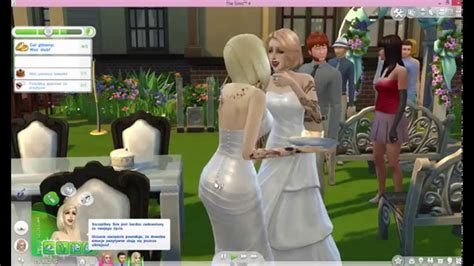The Sims 4 Lesbian Wedding The Sims 4 Ślub Lesbijek Youtube