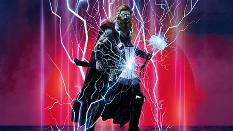 Avengers Endgame Wallpaper Lovely Thor Stormbreaker Mjolnir Avengers