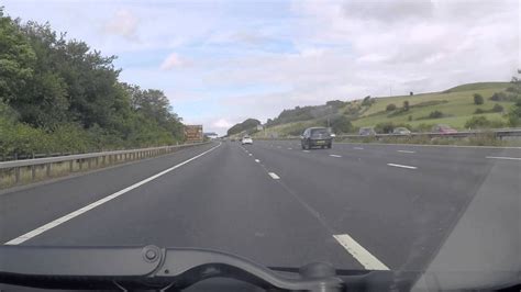 Uk Motorways M4 East J18 Bath Youtube