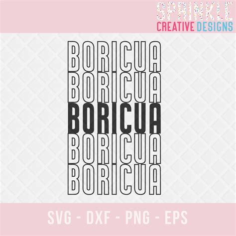 Boricua Svg Retro Boricua Svg Puerto Rican Svg Spanish Svg Spanish Svg