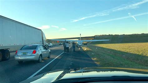 Plane Makes Emergency Landing On Alabama Highway