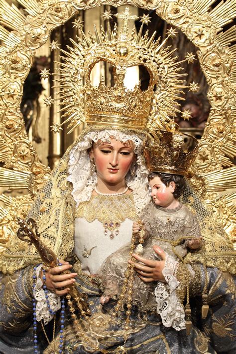 Virgen De La Luz Sevilla Archisevilla Siempre Adelante