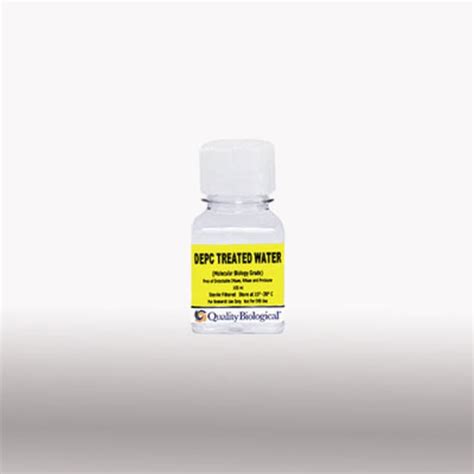 Quality Biological Inc Water Depc Treated 100 Ml Quantity Each Of 1