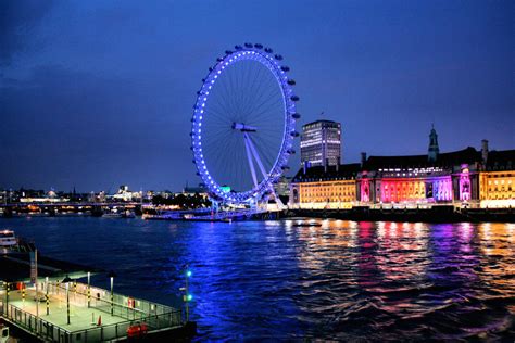 London Eye By Night By Chianoise On Deviantart