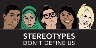 Stereotyped is an adjective according to parts of speech. The Variety of Races on Television