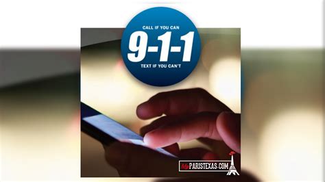 Text To 911 Service Now Available In Lamar County Call If You Can